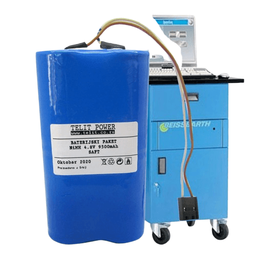 TELIT POWER Baterija za mašinu za reglažu trapa, NIMH, 4.8V, 9500mAh