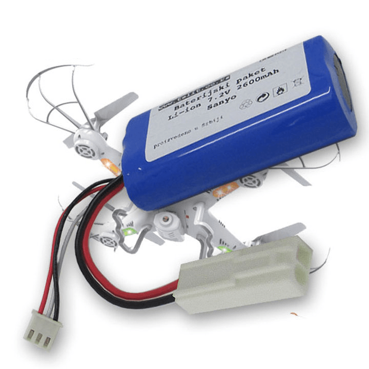 TELIT POWER Baterija za dron, Li-Ion, 7.2 V, 2600 mAh