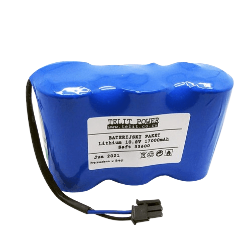 TELIT POWER Reparacija baterije ABB 3HAC16831-1 Litijum za PLC Logic Control, 10.8V, 17000mAh