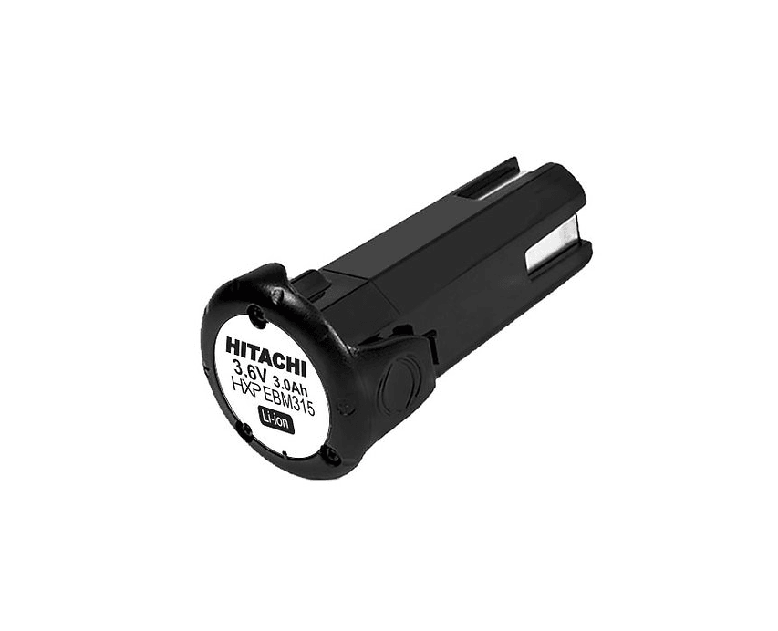 HITACHI Baterija za ručni alat EBM315, 3.6 V, 3000 mAh, Crna