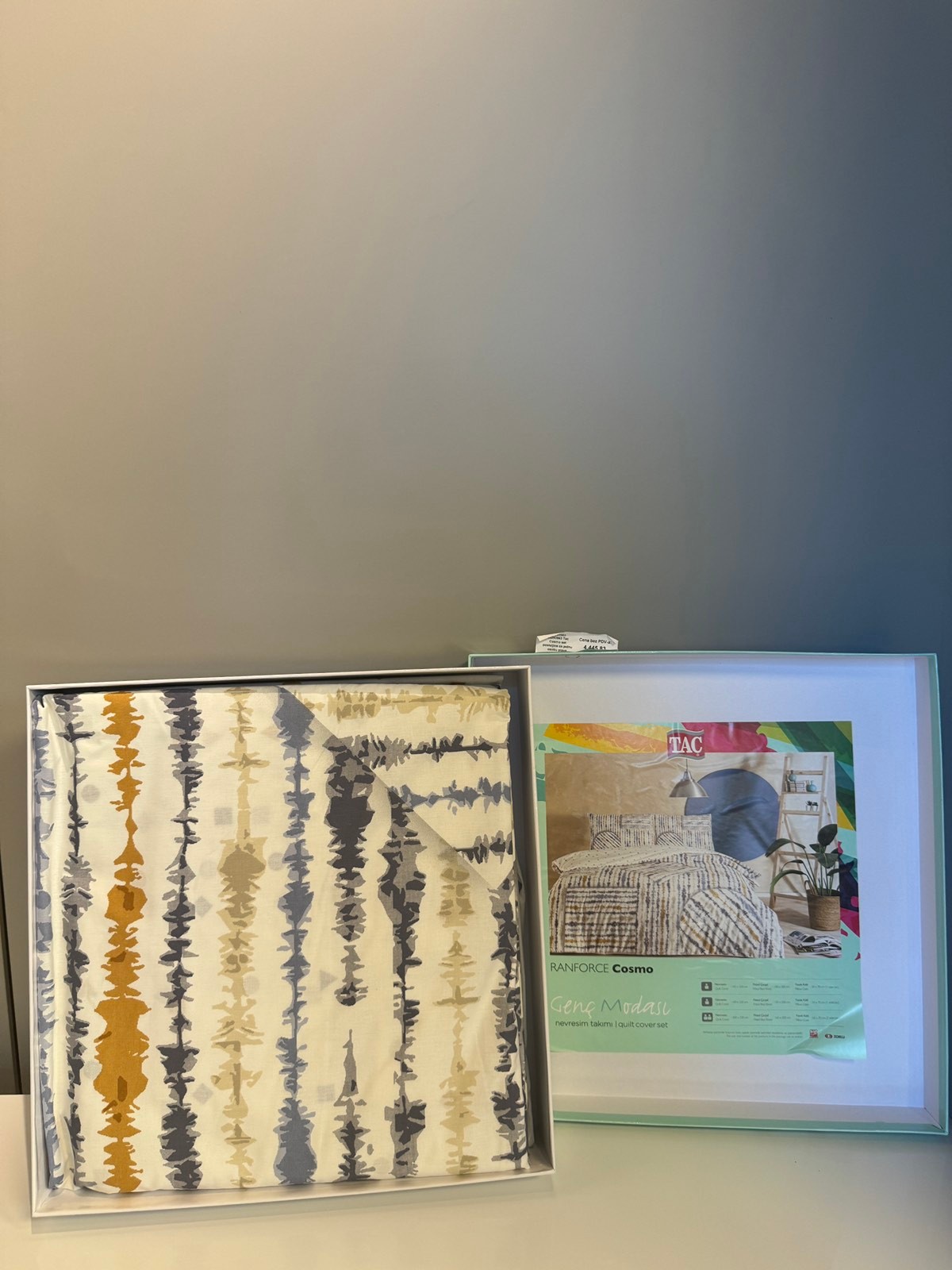 Tac Set posteljine Cosmo, 100x200cm, Teget-plavi