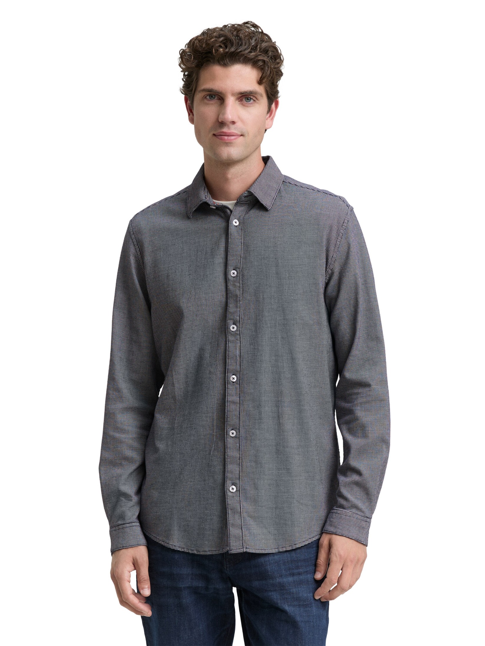 Tom Tailor Muška košulja 1047336, Siva