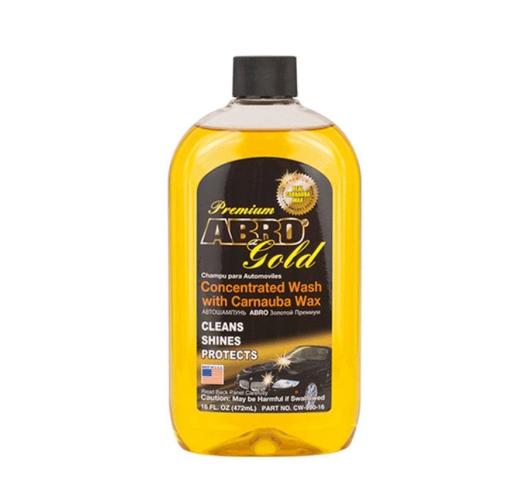 Abro Premium Gold Šampon za pranje auta, sa voskom, 946 ml