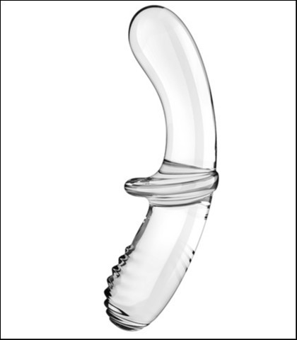 Satisfyer Double Crystal Glass Dildo