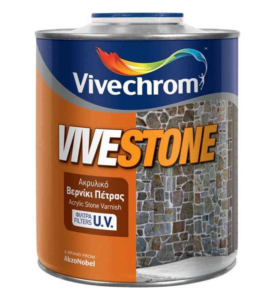 VIVECHROM Vodorazredivi lak za kamen 0,75l, Bezbojni Vivestone