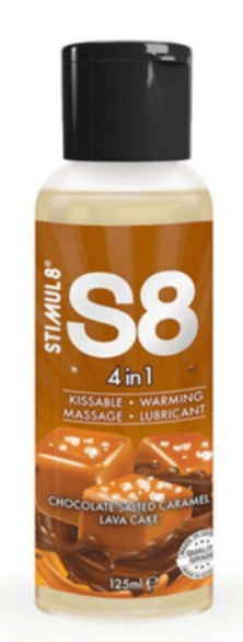 S8 Lubrikant 4 u 1 Chocolate Salted Caramel Lava Cake, 125ml