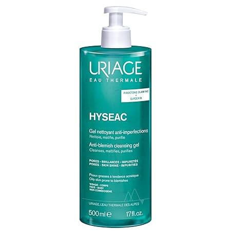 Uriage Gel za umivanje Hyseac, 500 ml