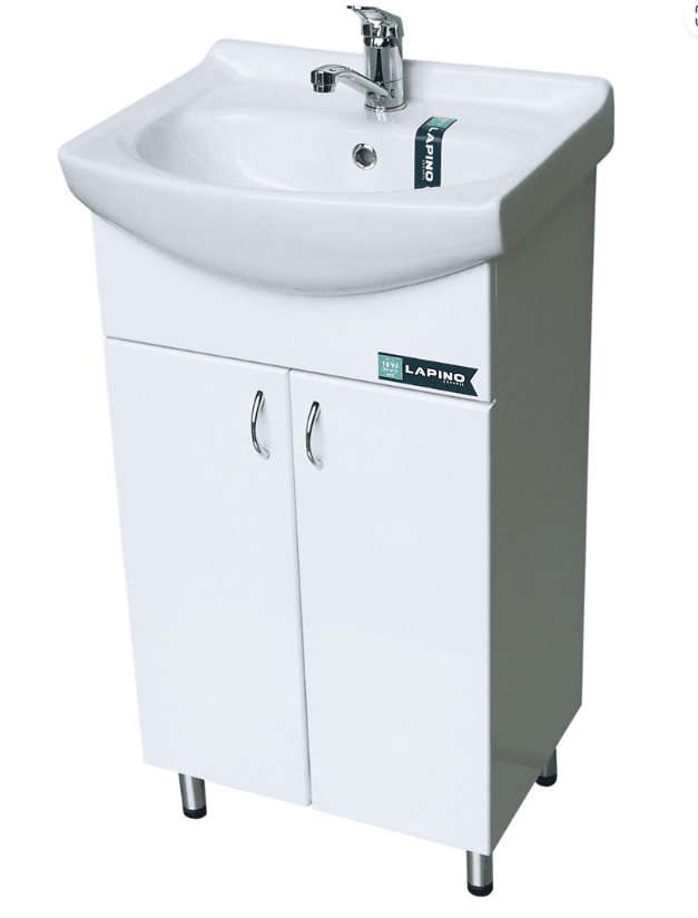 Lapino 5816 Lavabo sa ormarićem, 47x85cm, Beli