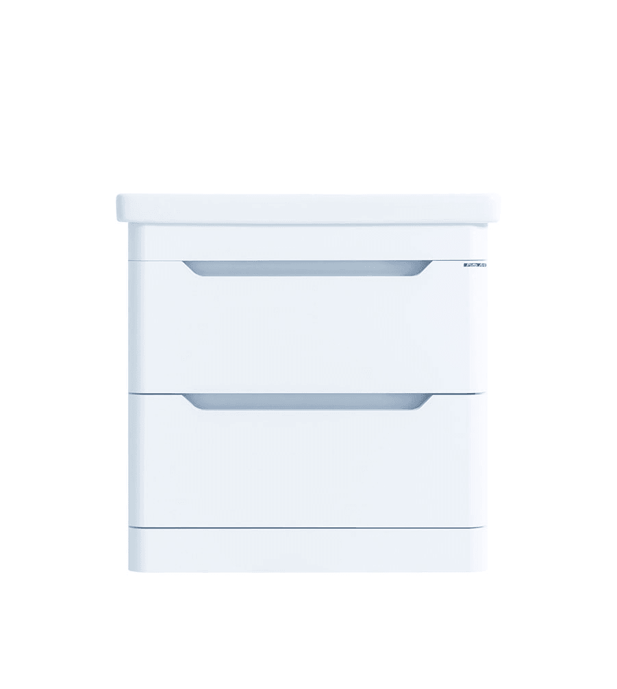 Pino Art Soft F 0835 Lavabo sa ormarićem, 55cm, Beli