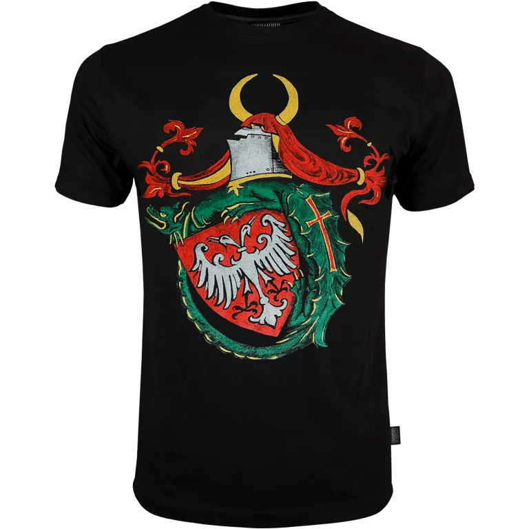 Vožd Muška majica Grb Lazarevića, Crna