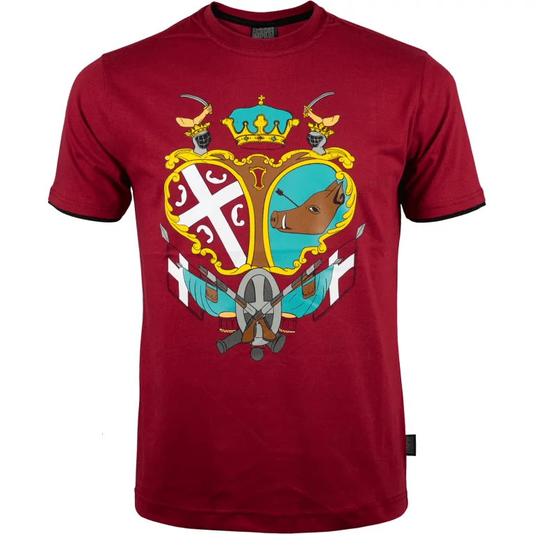 Vožd Muška majica Prvi srpski ustanak, Crvena