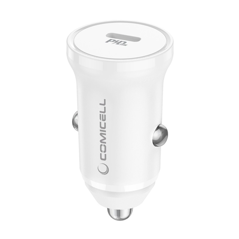 COMICELL Auto punjač Superior CO-BZ18B FAST 25W Type C QC 3.0 beli