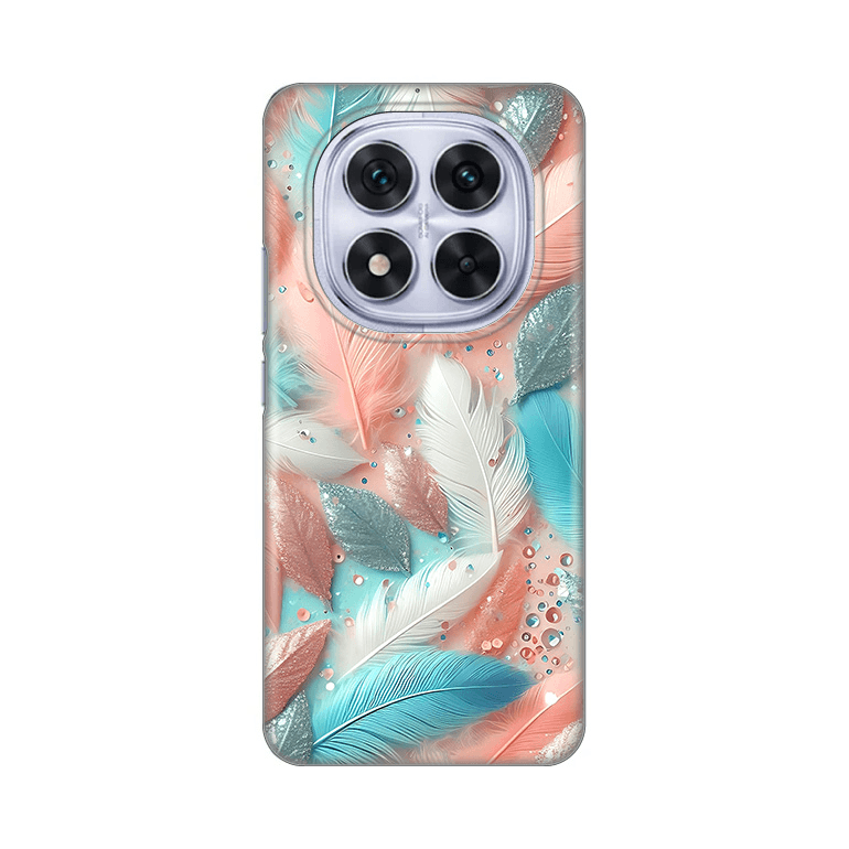 Maska za telefon Xiaomi Redmi Note 14 Pro 5G Pastel Feathers PRINT