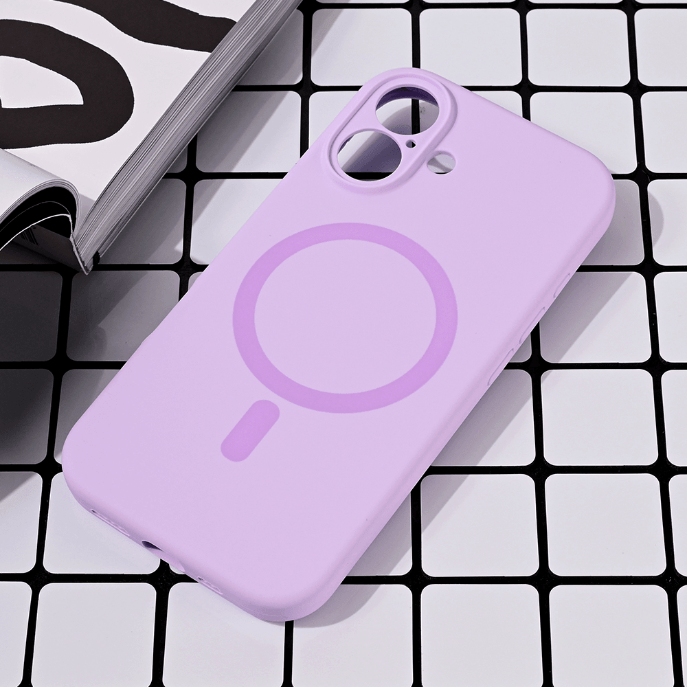 Maska za telefon iPhone 16 PURE COLOR, Magsafe, Lavanda