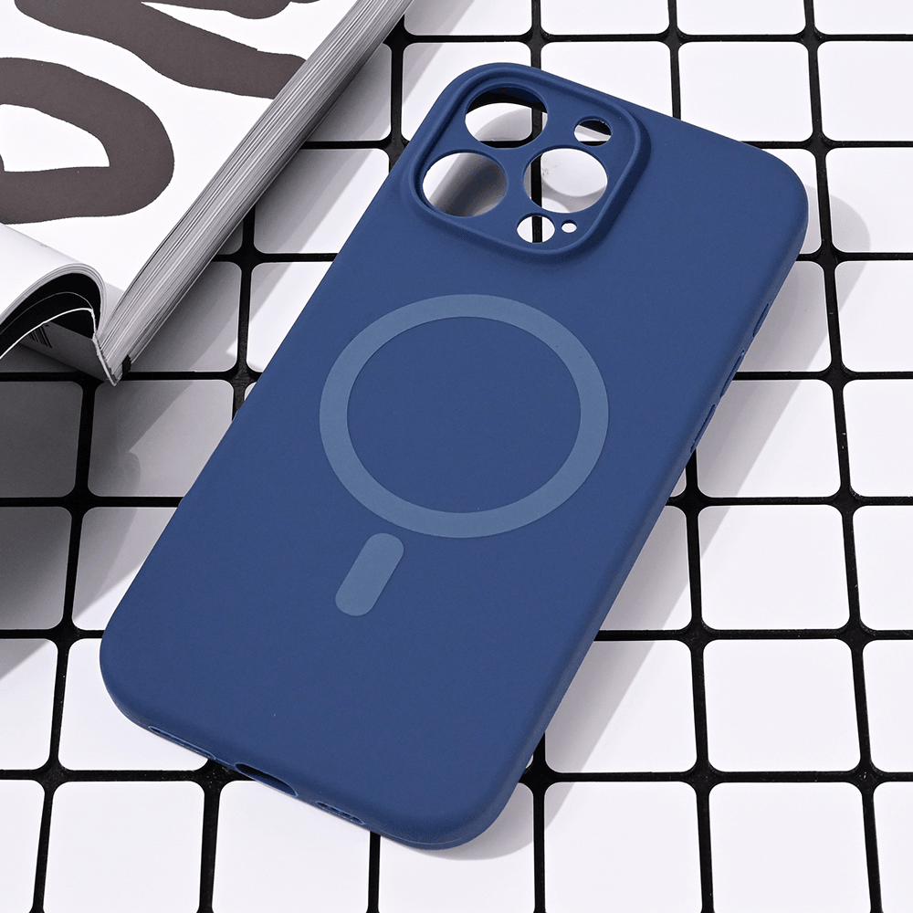 Maska za telefon iPhone 16 Pro Max PURE COLOR, Magsafe, Plava