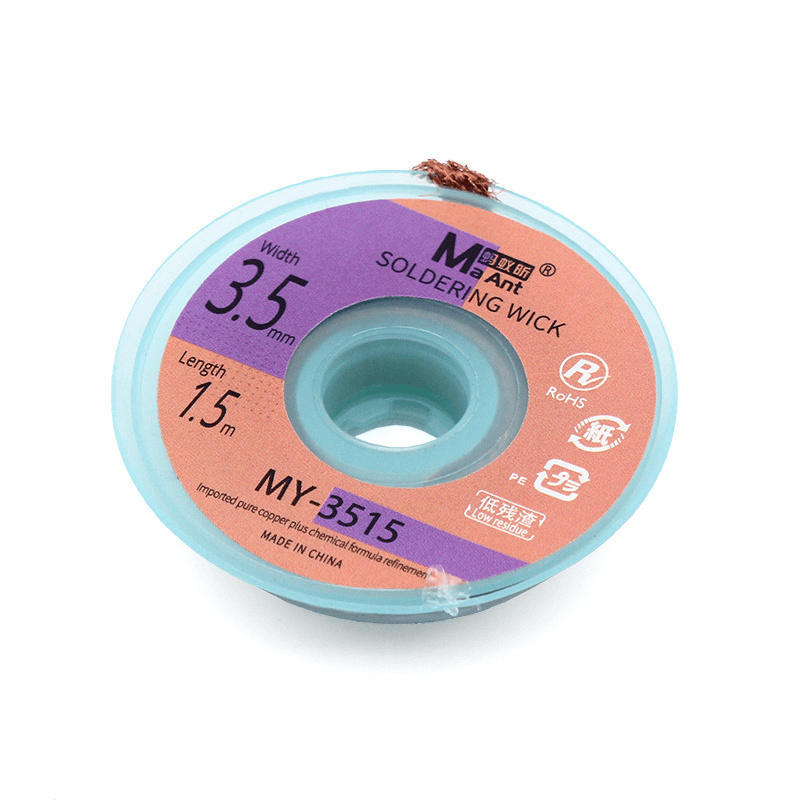 MAANT Traka žica za razlemljivanje i uklanjanje kalaja MY-3515 20658, 3.5mm/1.5m