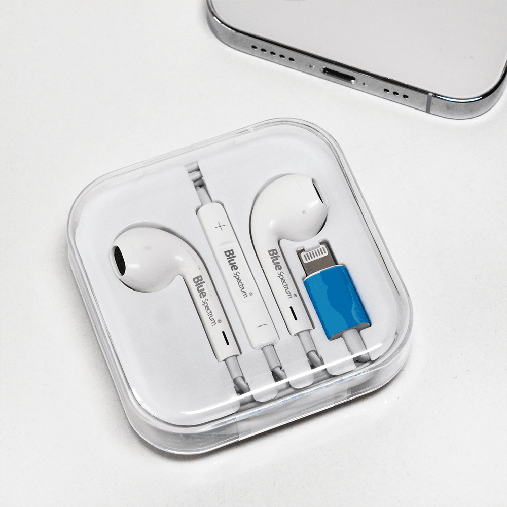 BLUE SPECTRUM Slušalice BT-07, Bele