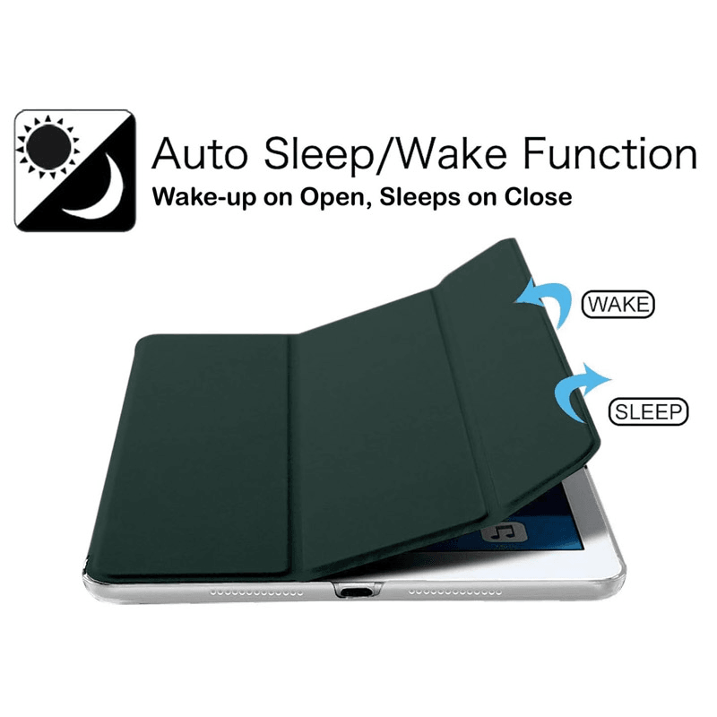 Maska na preklop Tablet Stripes Samsung Tab S9/ X710, Zelena