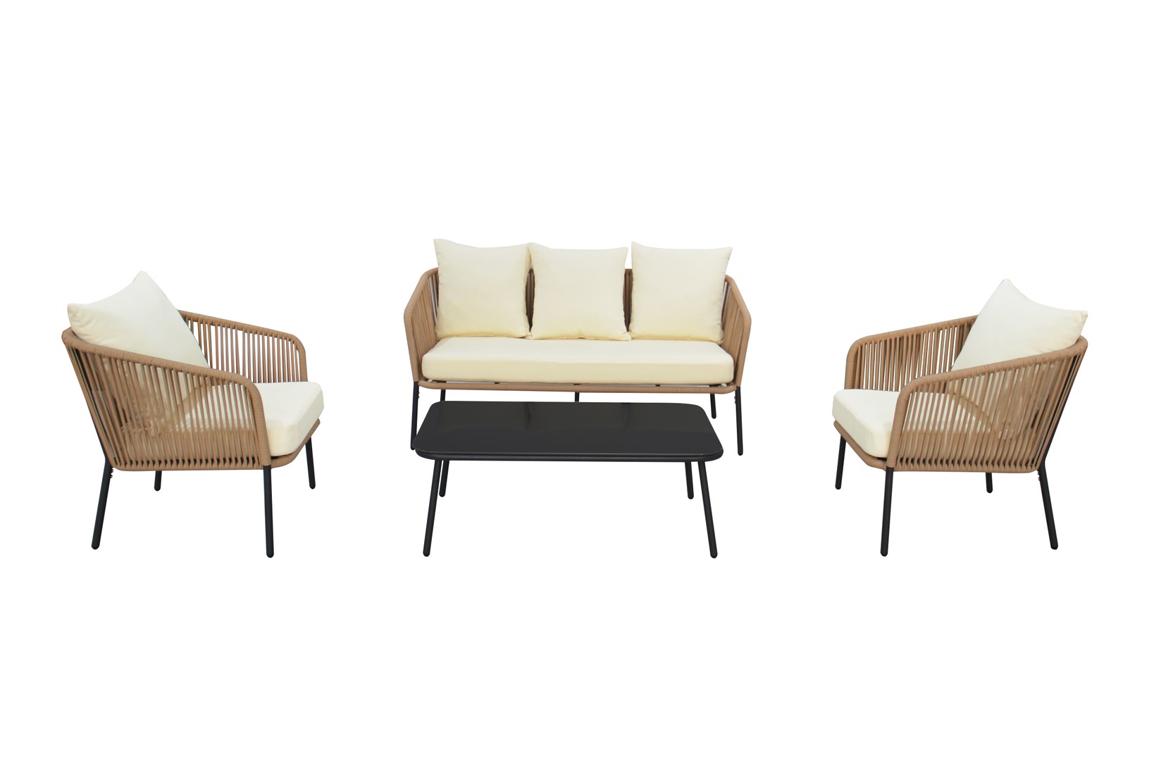 Baštenska garnitura KZA-2006-21, Bež