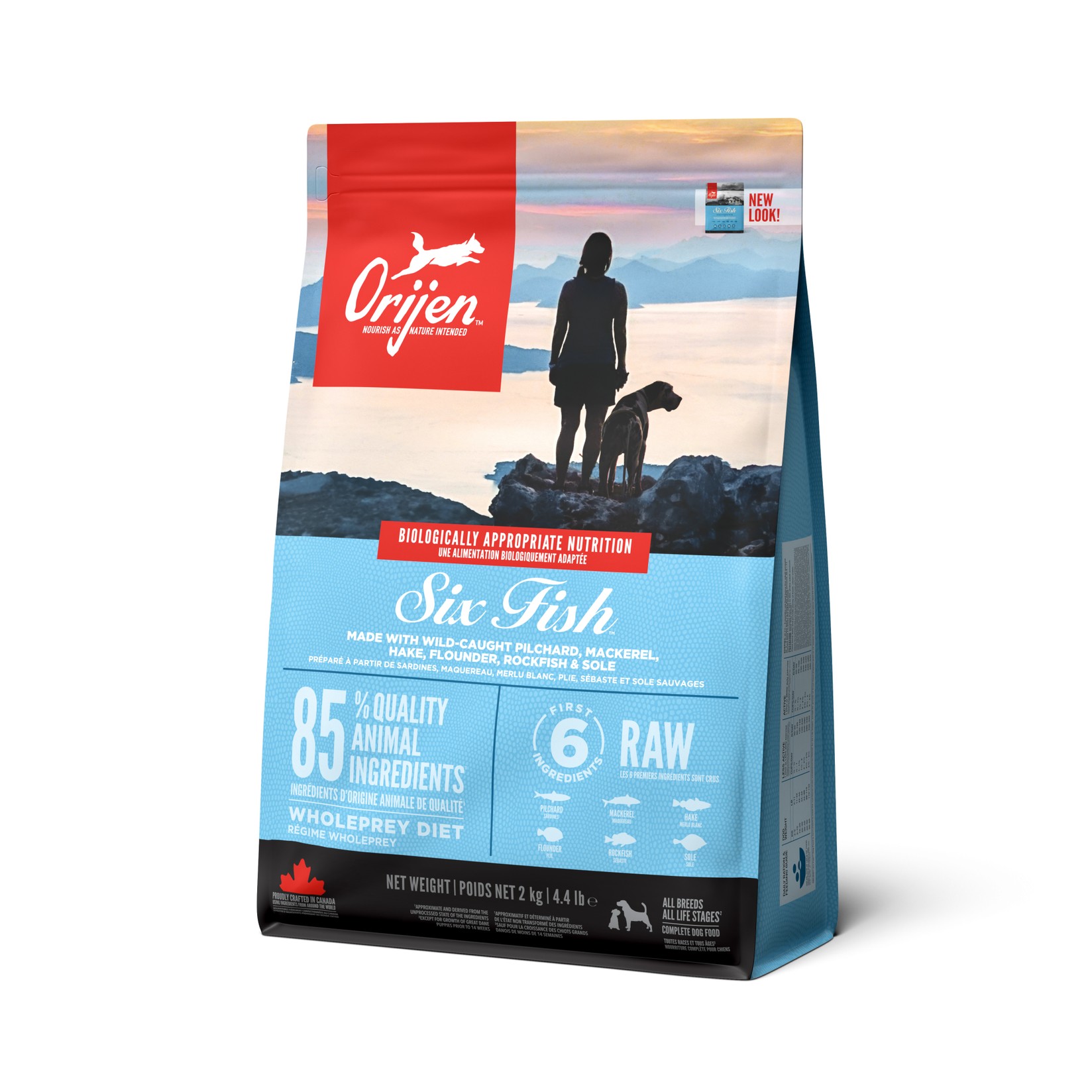 Orijen Suva hrana za pse 6 Fish, 2kg