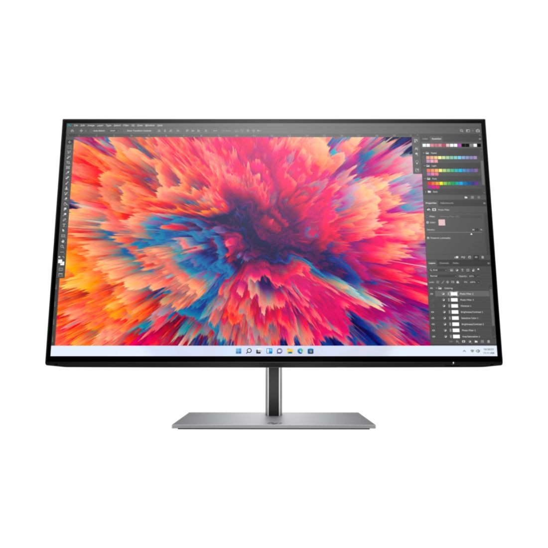 HP Monitor Z24q, 23.8", QHD 2560x1440, 60 Hz, Sivi