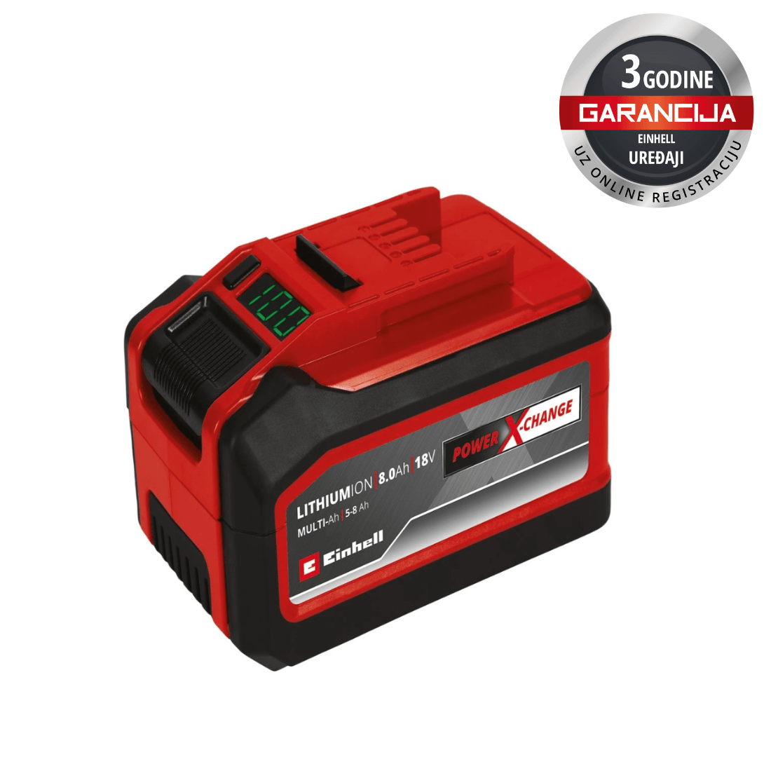 Einhell Power-X-change plus 5-8 Ah Multi-Ah baterija