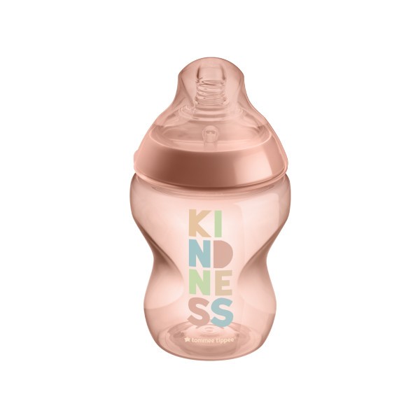 Tomme Tippee Flašica za bebe, 260 ml, 0+, Roze