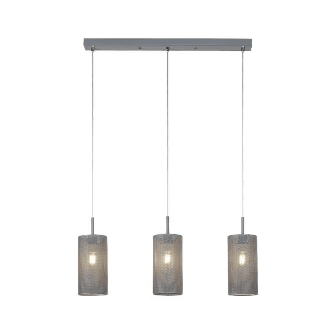 Rabalux Visilica Callia, 3 x E14, Siva