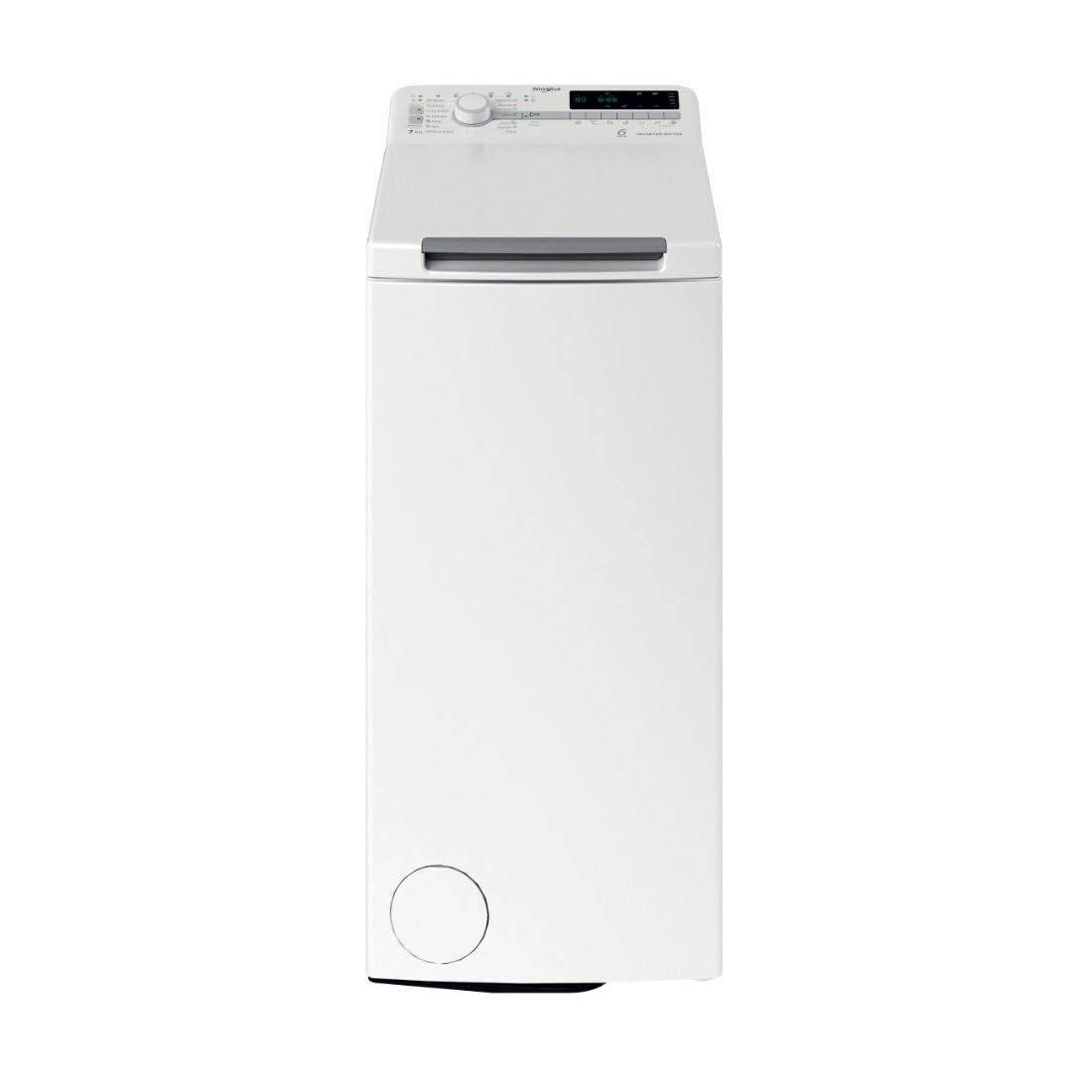 Whirlpool Mašina za pranje veša TDLR 7250SS EU, Gornje punjenje, 7 kg