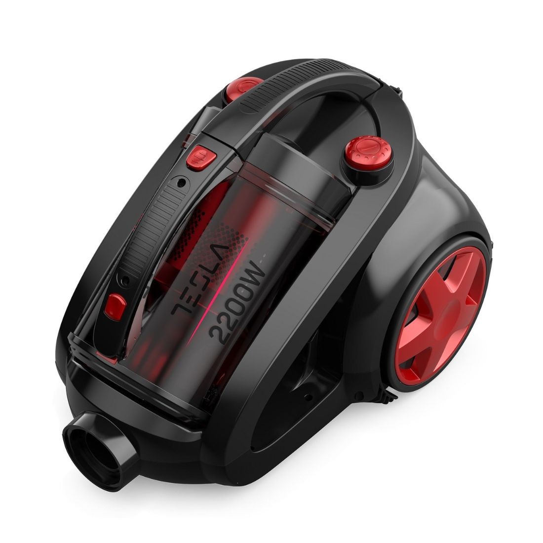 Tesla Usisivač sa posudom BGL203BRE, 800 W, Crno-crveni