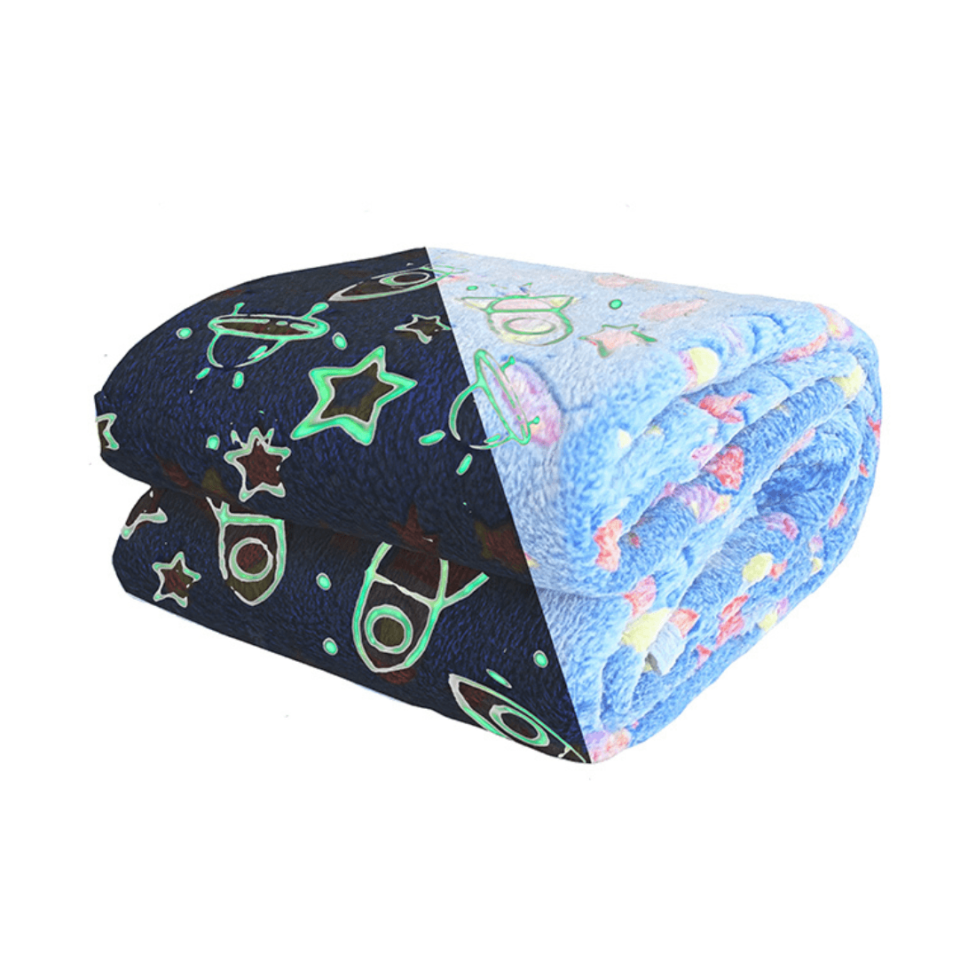 BBO Svetleće ćebe za bebe Space, 95x120 cm