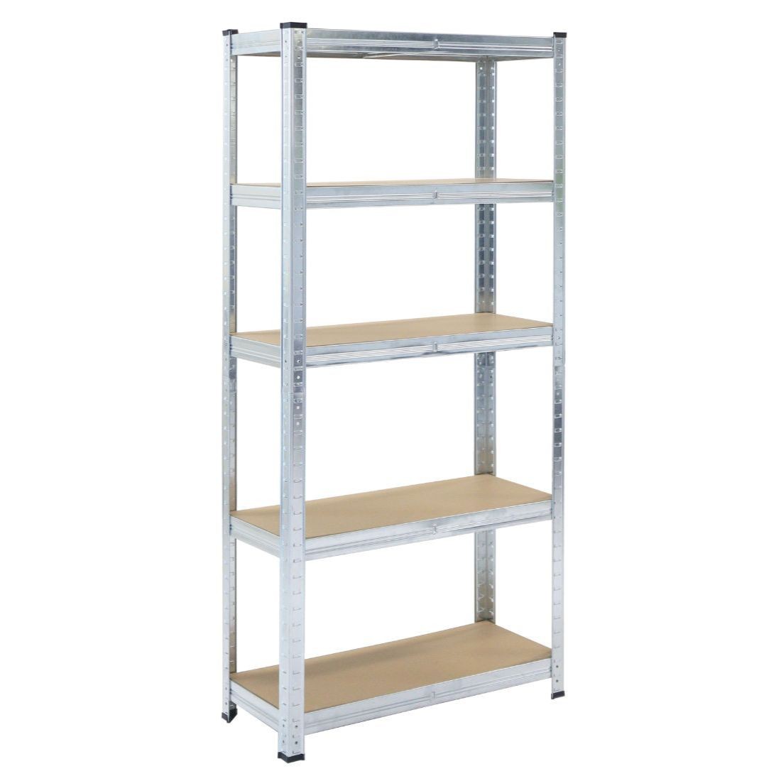 Sitonia Polica za odlaganje, Metalna, 180x90x30 cm, 5x175 kg