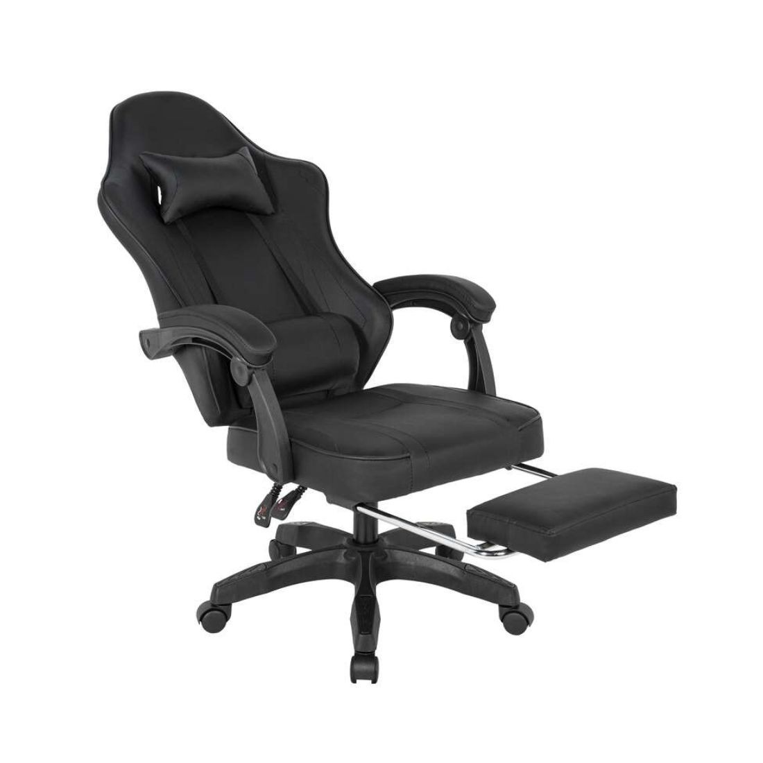 Trick Gejmerska stolica sa dodatkom za noge 928, Crna