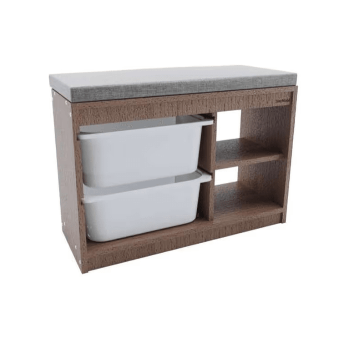 Bienwood Klupa BIE4000, Drvena, 2 plastične fioke