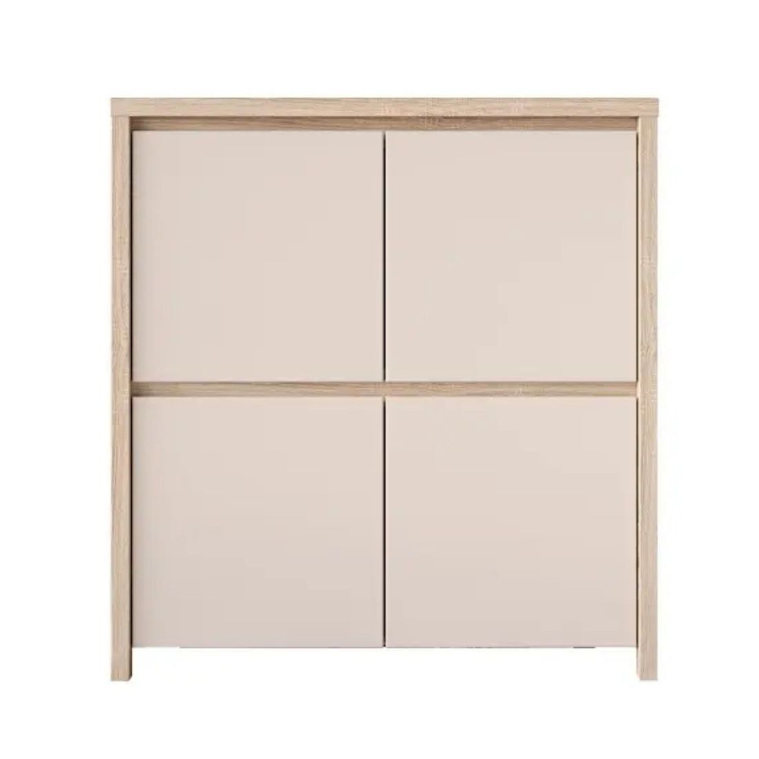 L Decor Komoda Kaspian 4D, 112.5x105x40.5 cm