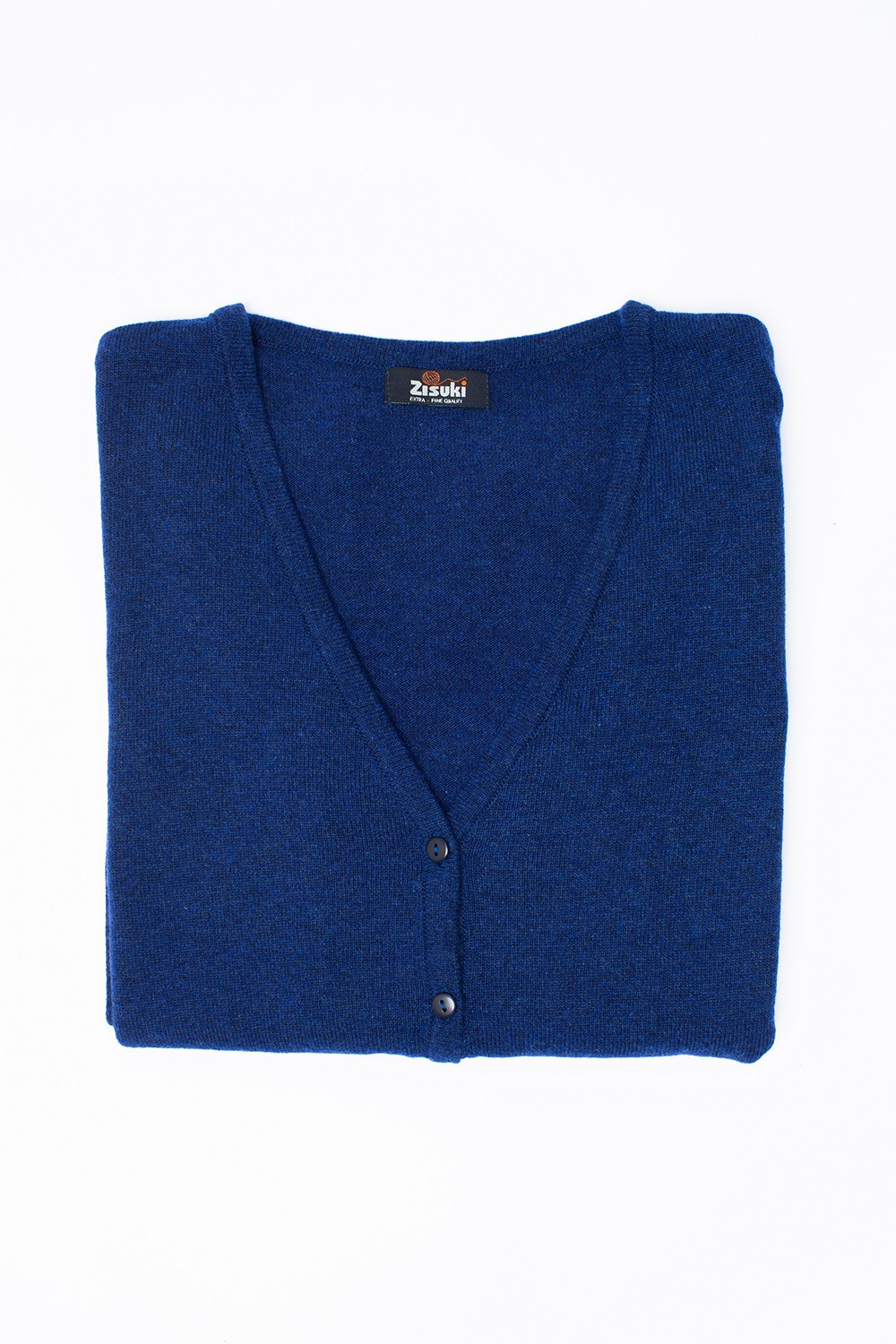 Zisuki Ženski kardigan, V izrez, Plavi