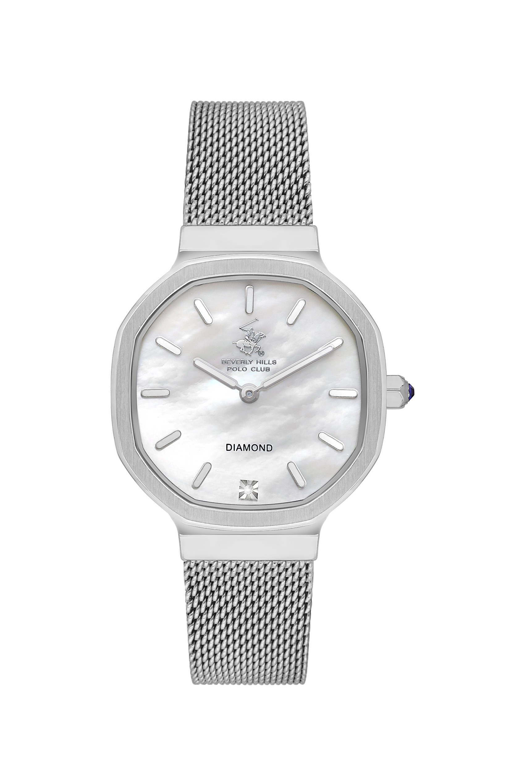 Beverly Hills Polo Club Ženski sat BP3621X.320, Sedefasto kućište, Srebrne boje