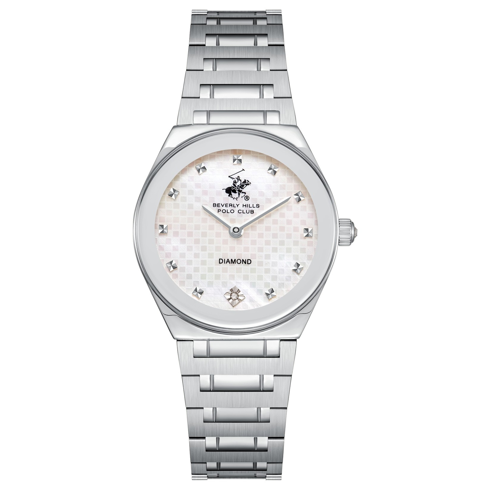 Beverly Hills Polo Club Ženski sat BP3866C.320, Sedefasto kućište, Srebrne boje