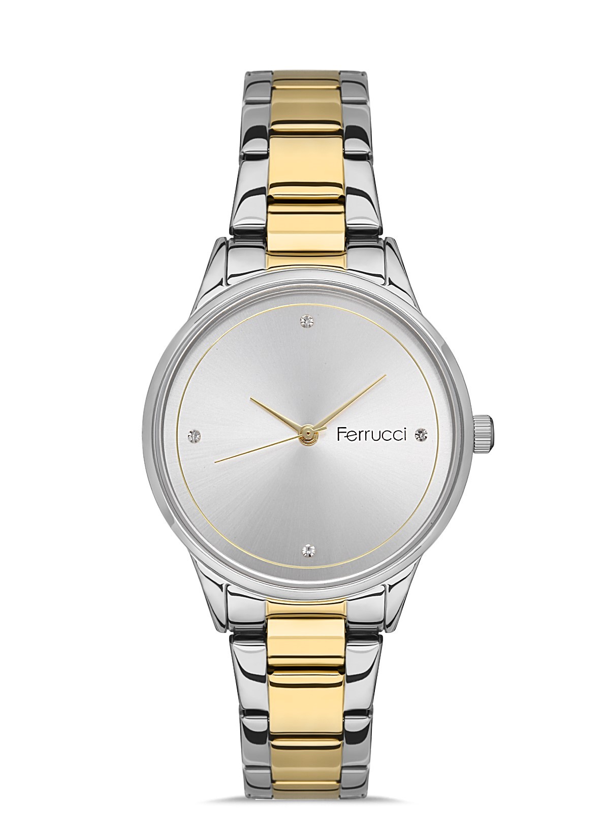 FERRUCCI Ženski sat FC13643M.05 srebrno-zlatni
