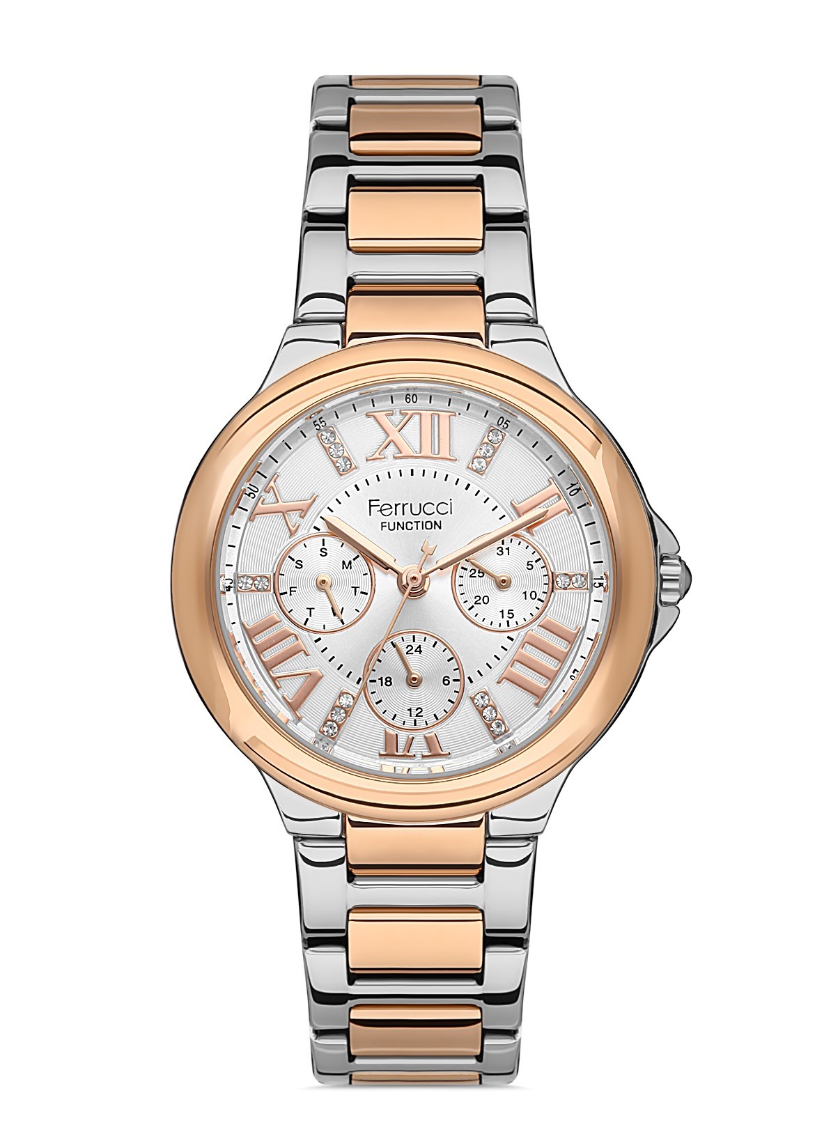FERRUCCI Ženski sat FCF14386FM.05 srebrni