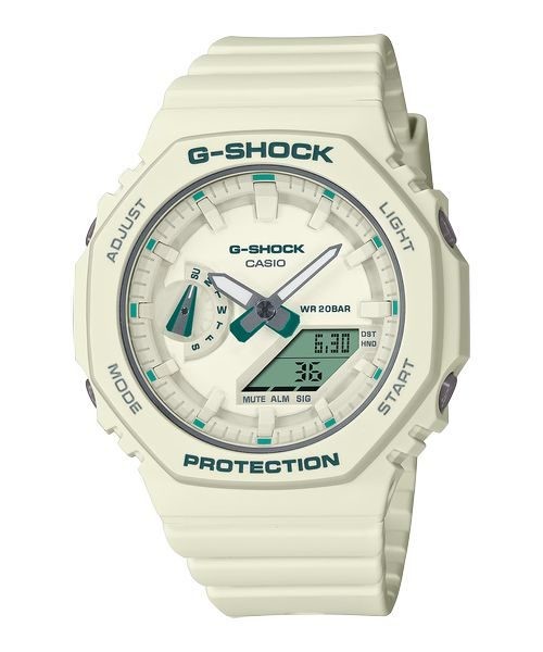 Casio Ženski sat GMA-S2100GA-7A, Kvarcni mehanizam, Bež kućište, Bež