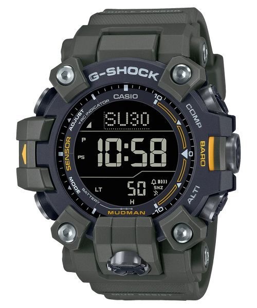 Casio Muški sat GW-9500-3, Sivo kućište, Sivi