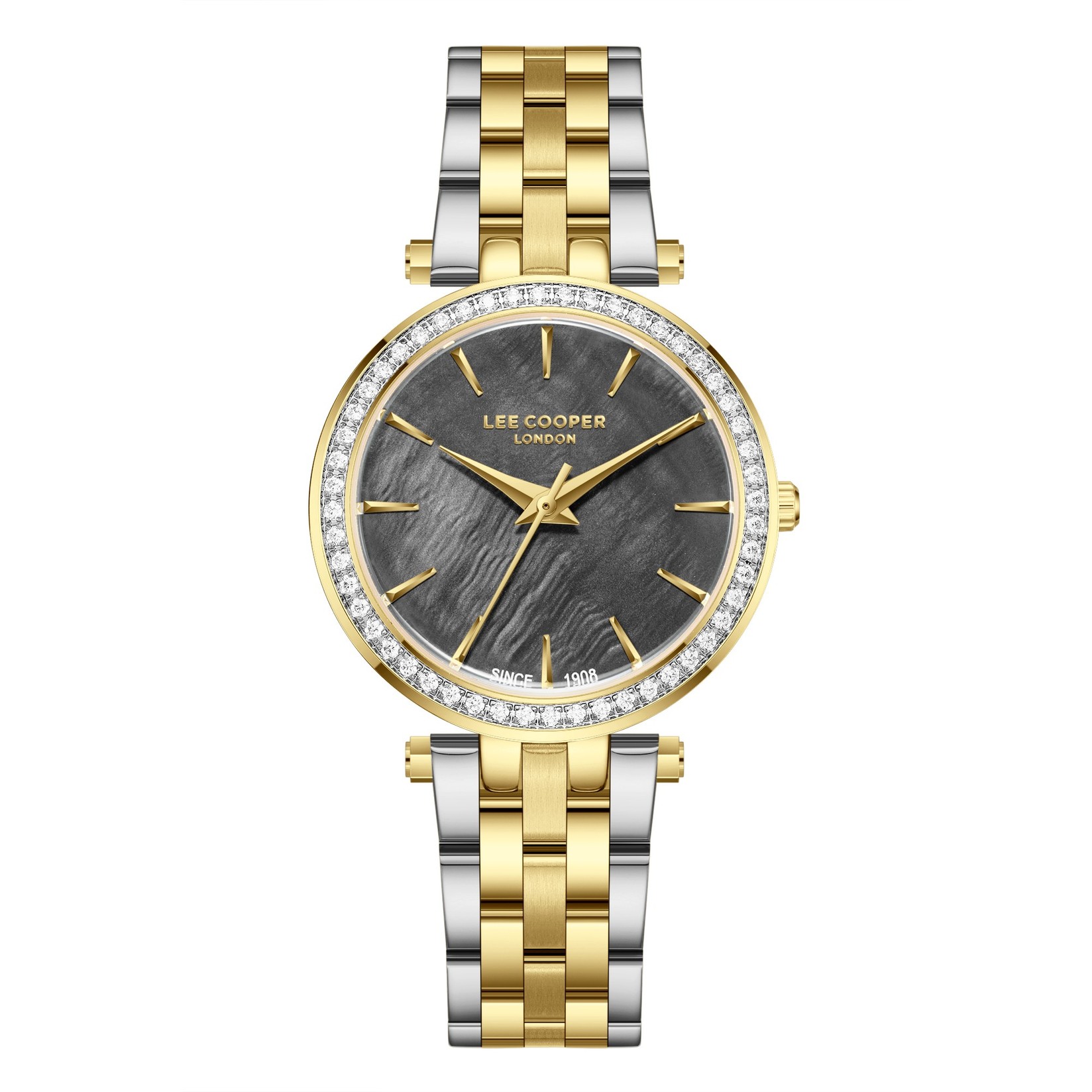 Lee Cooper Ženski sat LC08158.260, Sivo kućište, Šareni