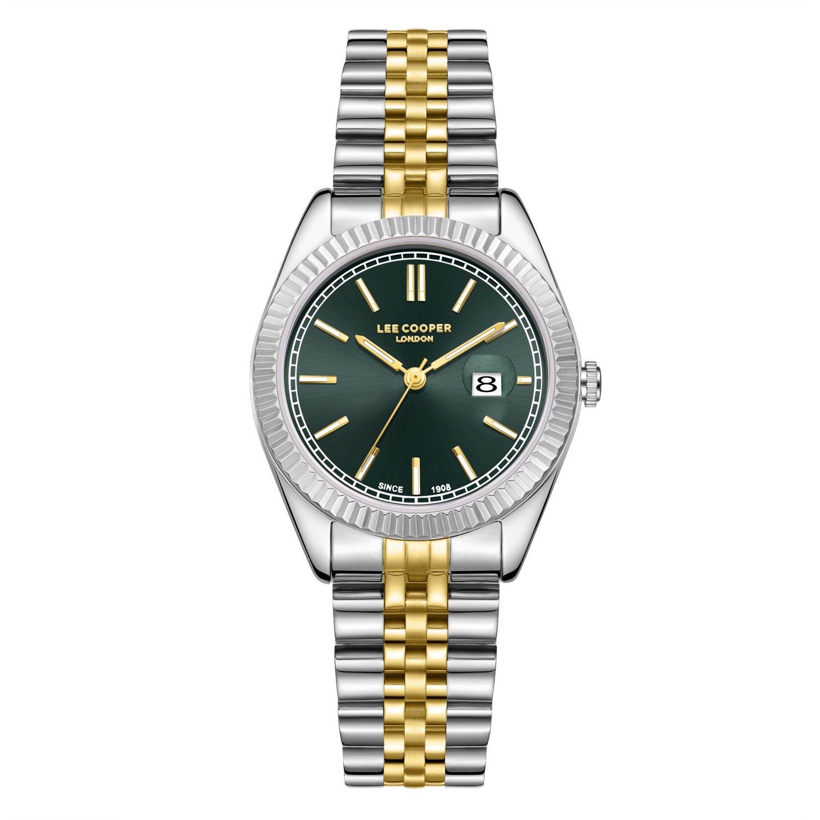 Lee Cooper Ženski sat LC08210.270, Zeleno kućište, Šareni