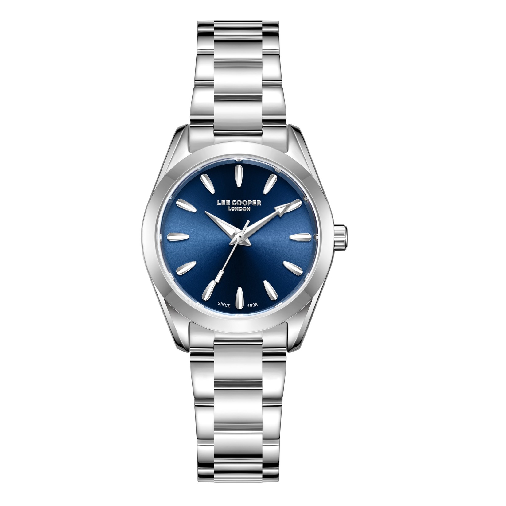 Lee Cooper Ženski sat LC08302.390, Teget kućište, Srebrne boje