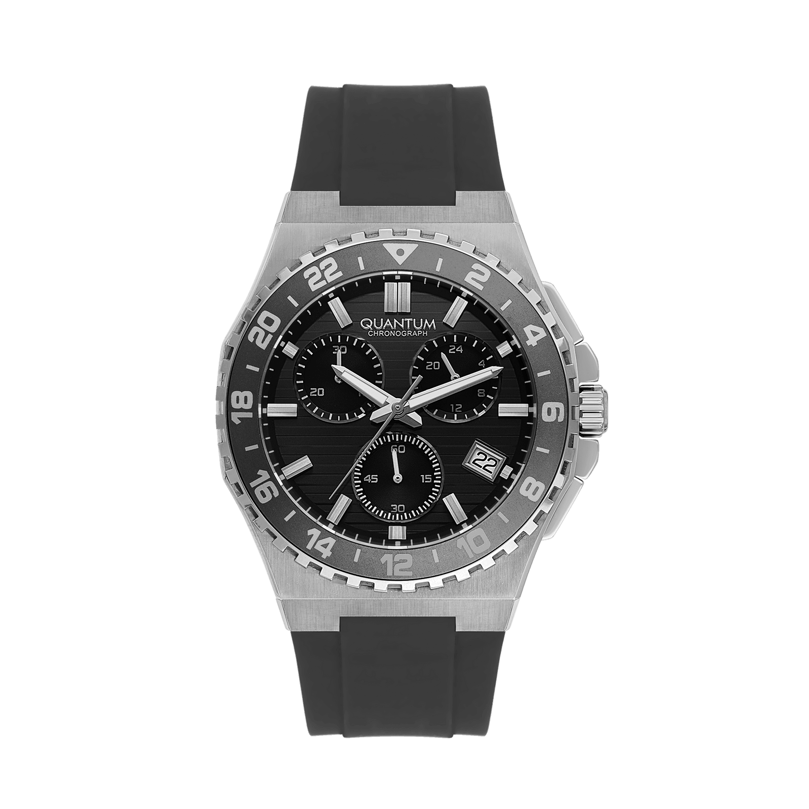 Quantum Muški sat PWG1147.351, Crno kućište, Crni