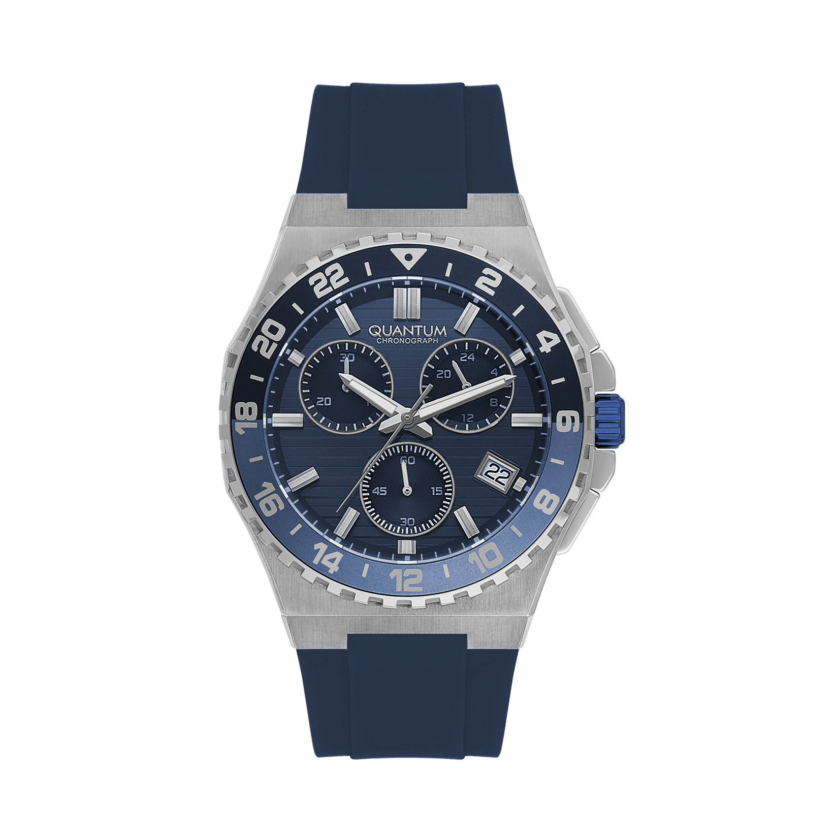 Quantum Muški sat PWG1147.399, Teget kućište, Teget