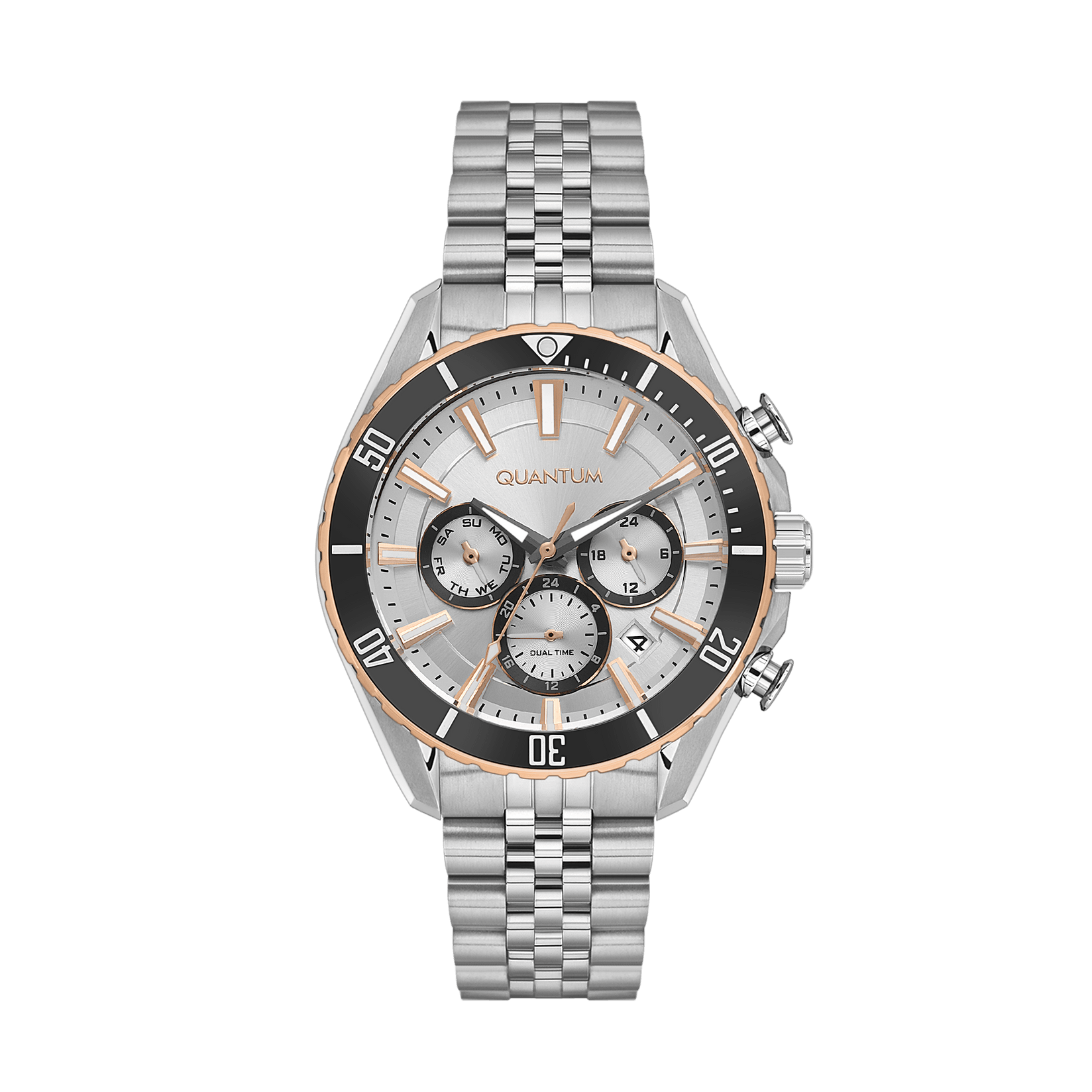 Quantum Muški sat PWG1187.530, Srebrno kućište, Srebne boje