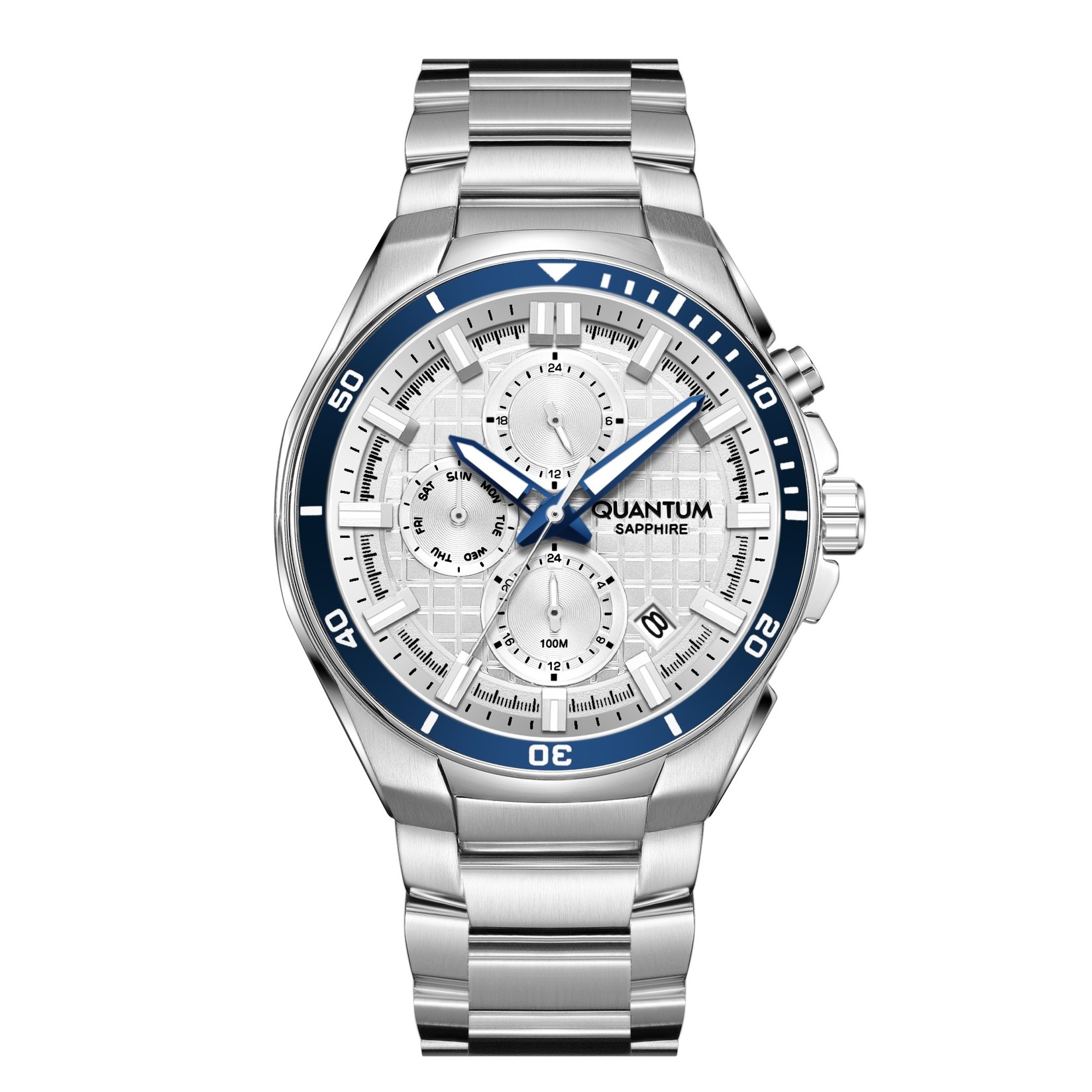 Quantum Muški sat PWG1227.330, Srebrno kućište, Srebne boje