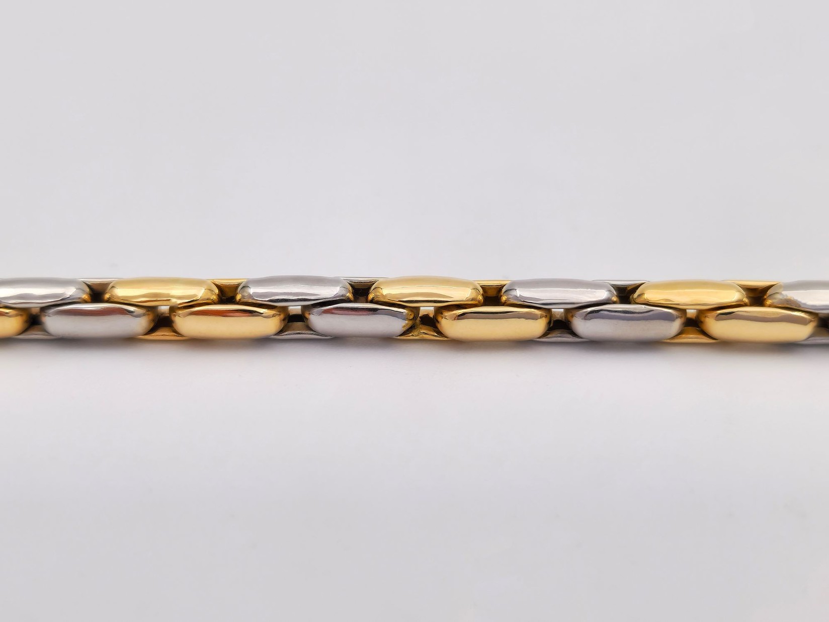 Muški lanac u dve boje, Zlatni